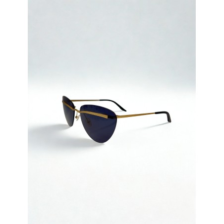 Dior Vintage Butterfly Rimless Γυαλιά Ηλίου Χρυσό Γκρι Made in Italy