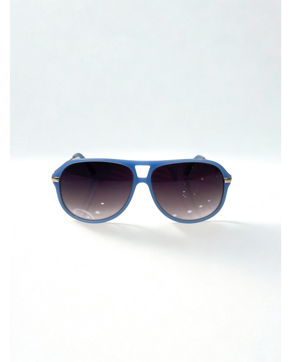 Aviator Style Γυαλιά Ηλίου Γαλάζιο Ματ Μεταλλικά Βραχιόνια