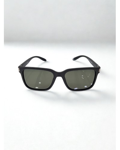 EPPOCA PL670 Τετράγωνα Ματ Μαύρο Polarized Πράσινα Γυαλιά Ηλίου