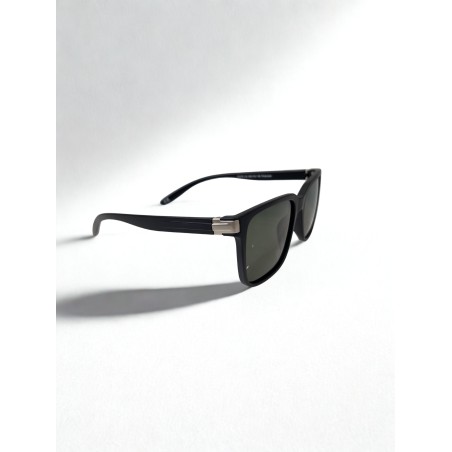 EPPOCA PL670 Τετράγωνα Ματ Μαύρο Polarized Πράσινα Γυαλιά Ηλίου