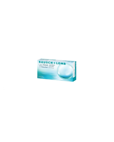 ULTRA Bausch + Lomb Μηνιαίοι Φακοί Επαφής 6pk – MoistureSeal Technology
