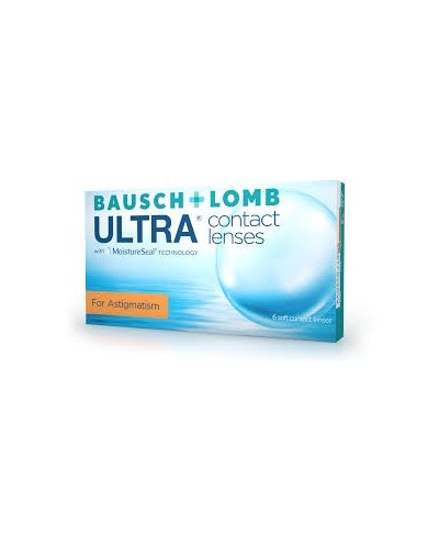Bausch + Lomb ULTRA for Astigmatism Μηνιαίοι Τορικοί Φακοί 6 τεμ.