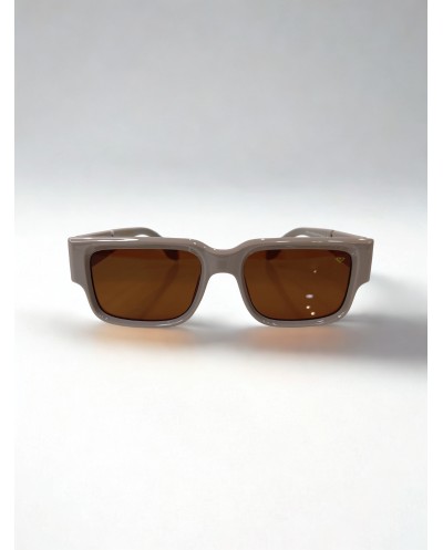 Γυαλιά Ηλίου Icons Eyewear 55-21-150 - Nude Σκελετός με Καφέ Φακό