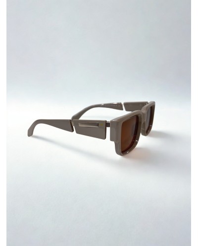 Γυαλιά Ηλίου Icons Eyewear 55-21-150 - Nude Σκελετός με Καφέ Φακό