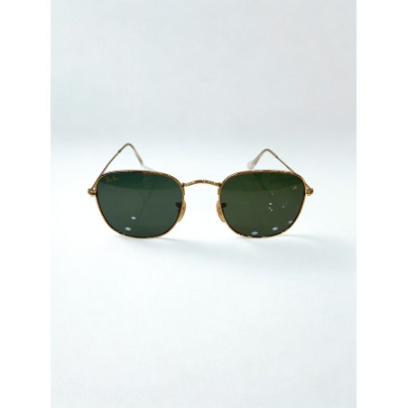 Ray-Ban RB3857 Frank 9196/31 Γυαλιά Ηλίου Gold Green