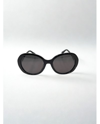 Γυαλιά Ηλίου Eppoca Silhouette 53-21-145 - Μαύρο Oversized Οβάλ