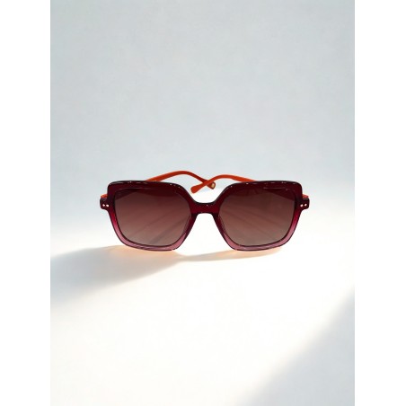 Γυαλιά Ηλίου KÜBIK SOL 47-18-142 - Μπορντό & Πορτοκαλί Polarized