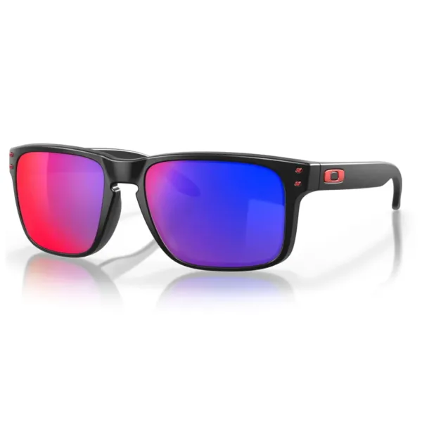 Oakley Holbrook OO9102-36 Matte Black –  Γυαλιά Ηλίου με Καθρέφτη Positive Red Iridium (55-18-137)