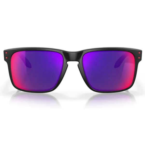 Oakley Holbrook OO9102-36 Matte Black –  Γυαλιά Ηλίου με Καθρέφτη Positive Red Iridium (55-18-137)