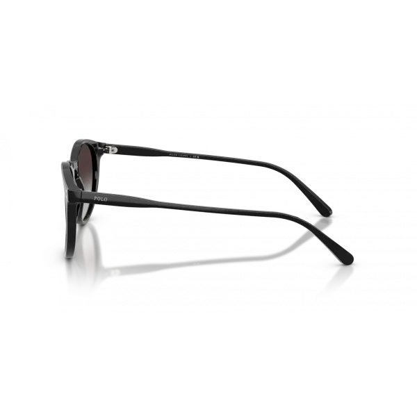 Polo Ralph Lauren PH4110 5001/8G Shiny Black – Ανδρικά Γυαλιά Ηλίου με Γκρι Ντεγκραντέ Φακούς (50-21-145)