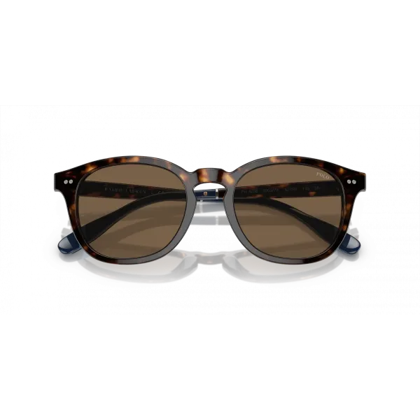 Polo Ralph Lauren PH4206 500373 Shiny Dark Havana – Ανδρικά Γυαλιά Ηλίου με Καφέ Φακούς (52-20-145)