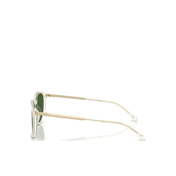 Polo Ralph Lauren PH4239U 6357/1 Shiny Transparent Yellow – Στρογγυλά Γυαλιά Ηλίου με Πράσινους Φακούς (50-21-145)