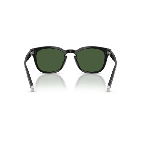 Polo Ralph Lauren PH4242U 500171 Shiny Black – Ανδρικά Τετράγωνα Γυαλιά Ηλίου με Πράσινους Φακούς (52-20-145)