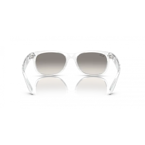 Ray-Ban New Wayfarer RB2132 6773/42 Transparent – Γυαλιά Ηλίου με Γκρι Ντεγκραντέ Φακούς (55-18-145)
