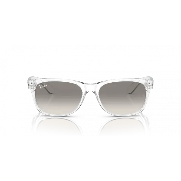 Ray-Ban New Wayfarer RB2132 6773/42 Transparent – Γυαλιά Ηλίου με Γκρι Ντεγκραντέ Φακούς (55-18-145)