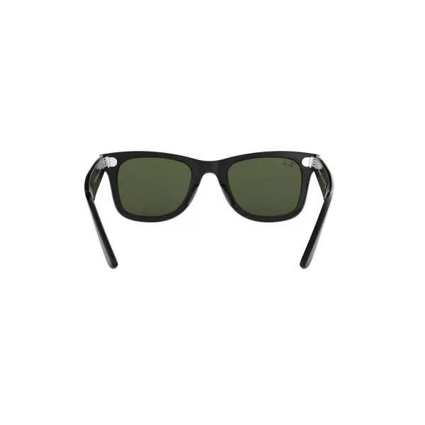 Ray-Ban Original Wayfarer RB2140 901 Black – Γυαλιά Ηλίου με Πράσινους Φακούς G-15 (50-22-150)