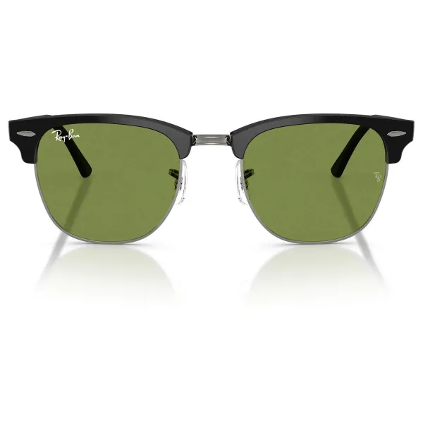 Ray-Ban Clubmaster RB3016 601S/85 Matte Black on Black – Γυαλιά Ηλίου με Πράσινους Φακούς G-15 (51-21-145)