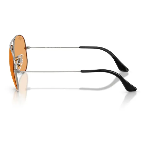 Ray-Ban Aviator Large Metal RB3025 004/33 Gunmetal – Γυαλιά Ηλίου με Πορτοκαλί Φακούς (58-14-135)