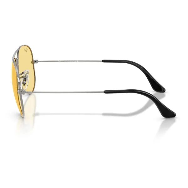 Ray-Ban Aviator Large Metal RB3025 004/R6 Gunmetal – Εμβληματικά Γυαλιά Ηλίου με Κίτρινους Φακούς (58-14-135)