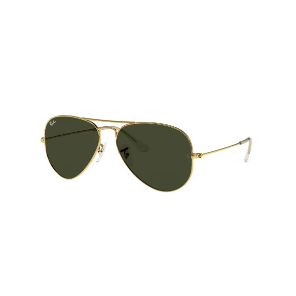 Ray-Ban Aviator Large Metal RB3025 L0205 Gold –  Γυαλιά Ηλίου με Πράσινους Φακούς G-15 (58-14-135)