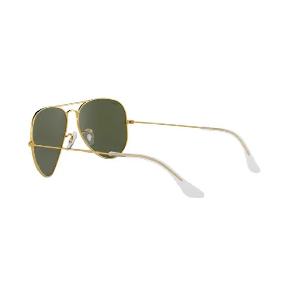Ray-Ban Aviator Large Metal RB3025 L0205 Gold –  Γυαλιά Ηλίου με Πράσινους Φακούς G-15 (58-14-135)