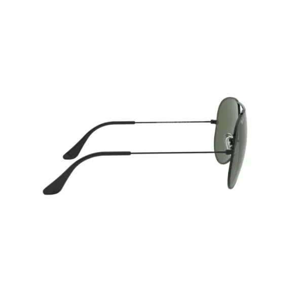 Ray-Ban Aviator Large Metal II RB3026 L2821 Black – Extra Large Γυαλιά Ηλίου με Πράσινους Φακούς G-15 (62-14-140)