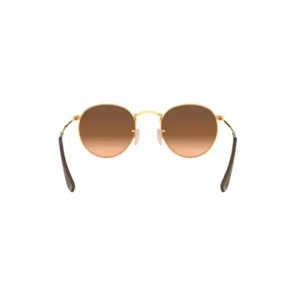 Ray-Ban Round Metal RB3447 9001A5 Light Bronze – Vintage Γυαλιά Ηλίου με Ντεγκραντέ Φακούς Pink/Brown (50-21-145)