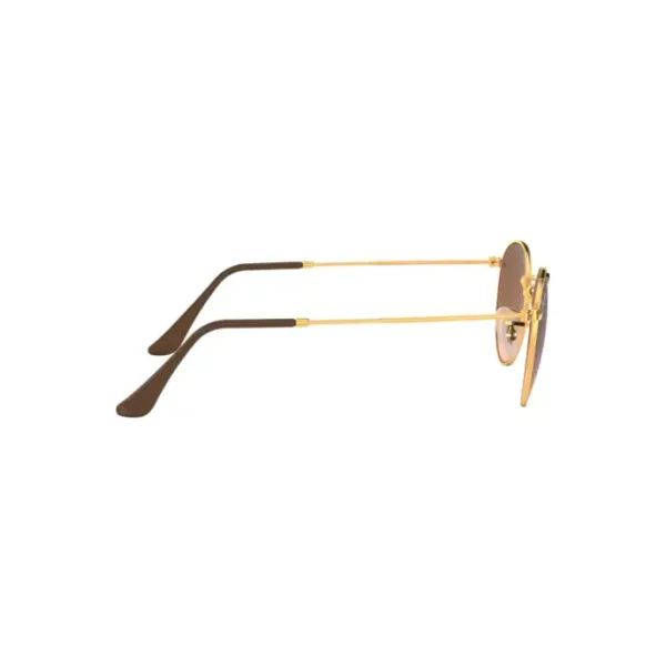 Ray-Ban Round Metal RB3447 9001A5 Light Bronze – Vintage Γυαλιά Ηλίου με Ντεγκραντέ Φακούς Pink/Brown (50-21-145)