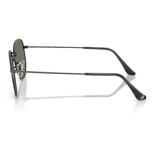 Ray-Ban Hexagonal RB3548N 002/68 Black – Γυαλιά Ηλίου με Flat Καθρέφτη Grey Mirror Blue-Green (51-21-145)