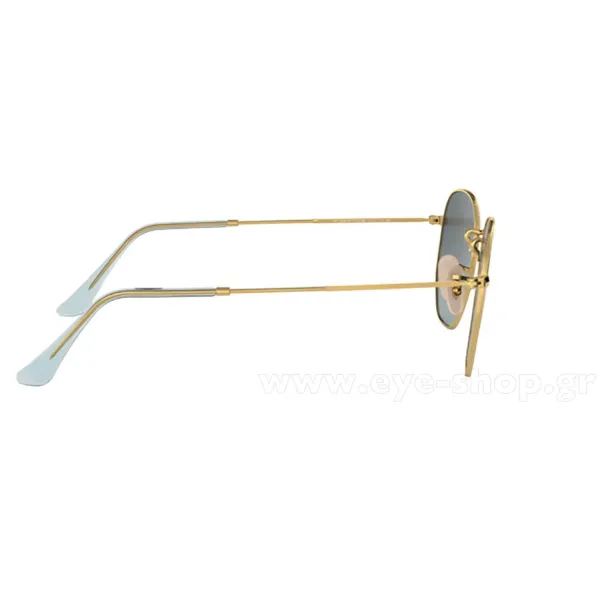 Ray-Ban Hexagonal RB3548N 91233M Arista Gold –  Γυαλιά Ηλίου με Γκρι Ντεγκραντέ Φακούς (51-21-145)
