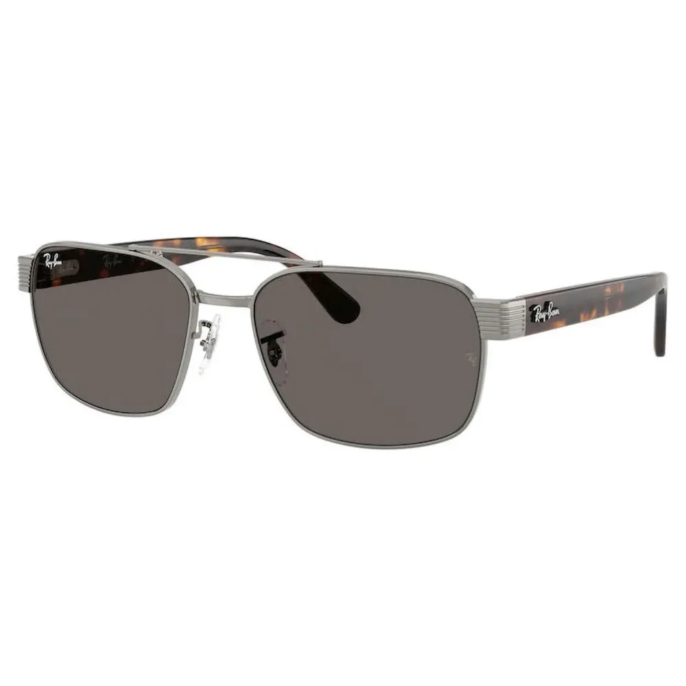 Ray-Ban RB3751 004/B1 Gunmetal – Ανδρικά Γυαλιά Ηλίου με Dark Grey Φακούς (58-17-145)