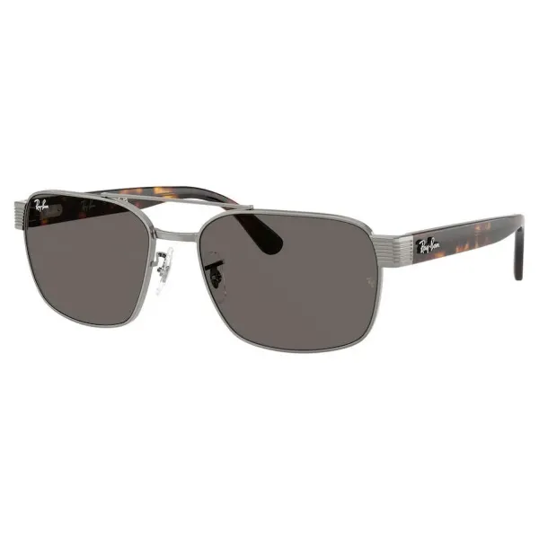 Ray-Ban RB3751 004/B1 Gunmetal – Ανδρικά Γυαλιά Ηλίου με Dark Grey Φακούς (58-17-145)