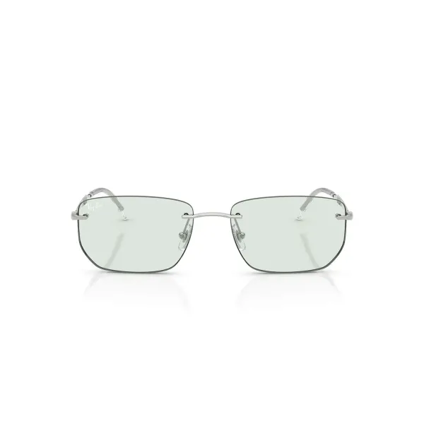 Ray-Ban RB3768 003/M1 Silver Rimless – Γυαλιά Ηλίου με Φωτοχρωμικούς Φακούς Photo Emerald Dark (56-15-145)