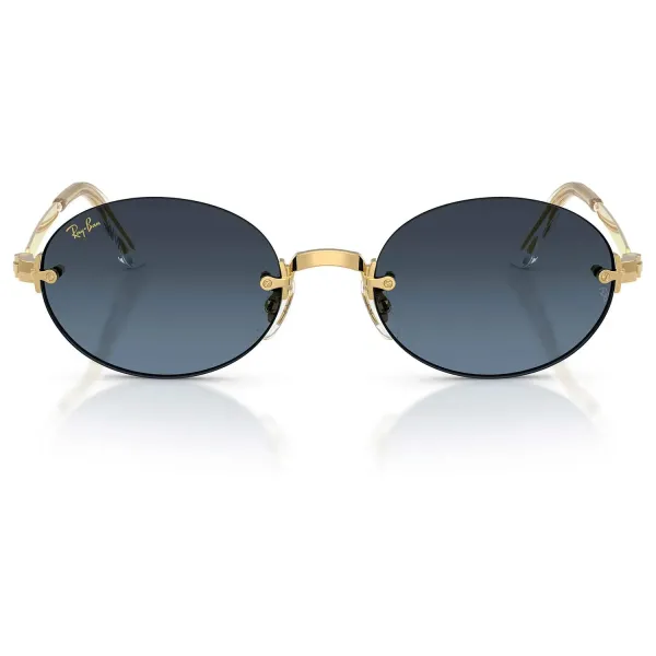 Ray-Ban By A$AP Rocky RB3929 001/S2 Arista – Unisex Γυαλιά Ηλίου Oval Rimless με Φακό Blue Gradient Dark Grey (54-20-145)