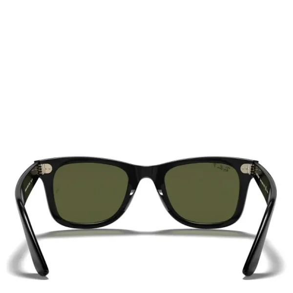 Ray-Ban Wayfarer Ease RB4340 601 Black – Εμβληματικά Γυαλιά Ηλίου με Πράσινους Φακούς G-15 (50-22-150)