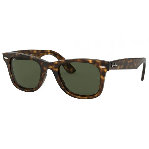 Ray-Ban Wayfarer Ease RB4340 710 Light Havana – Γυαλιά Ηλίου με Πράσινους Φακούς G-15 (50-22-145)