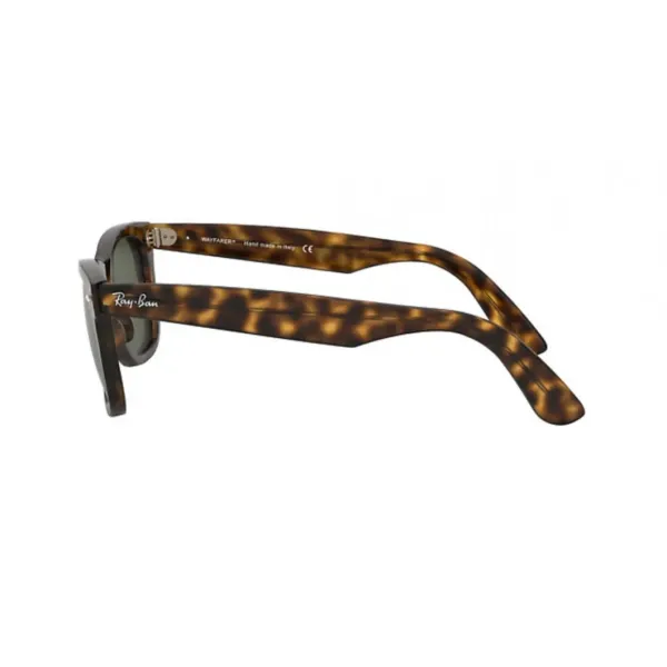 Ray-Ban Wayfarer Ease RB4340 710 Light Havana – Γυαλιά Ηλίου με Πράσινους Φακούς G-15 (50-22-145)