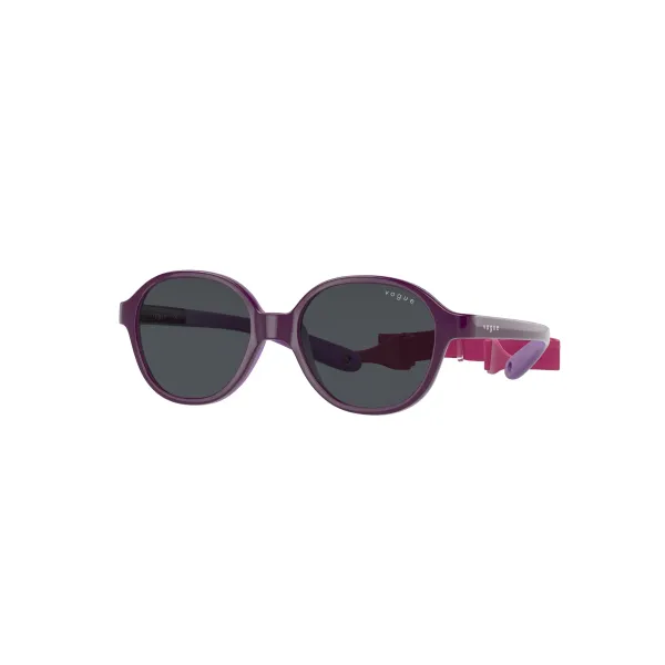 Vogue Junior VJ2012 297687 Violet Rubber Dark Grey Γυαλιά Ηλίου Παιδικά