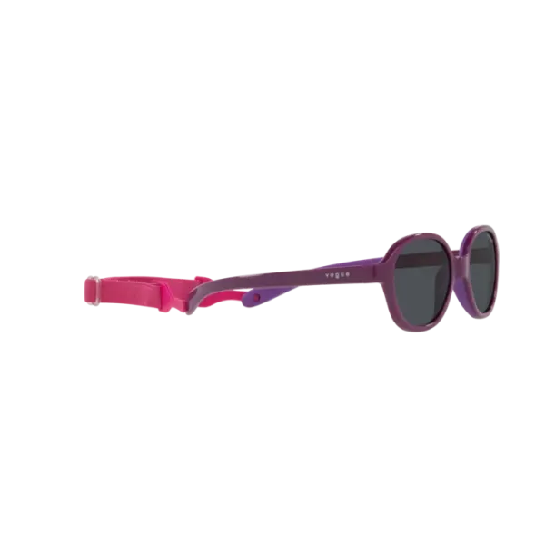 Vogue Junior VJ2012 297687 Violet Rubber Dark Grey Γυαλιά Ηλίου Παιδικά