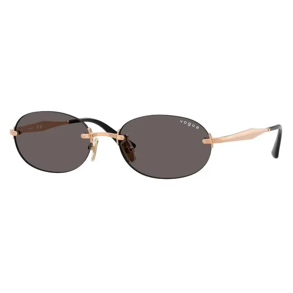 Vogue VO4342S 515287 Rose Gold Black Smoke Γυαλιά Ηλίου