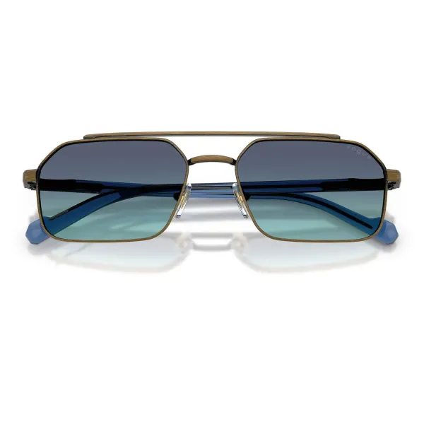 Vogue VO4356S 51374S Antique Gold Azure Gradient Blue Γυαλιά Ηλίου 57-18-145