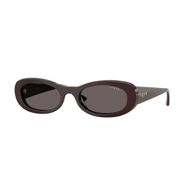 Vogue VO5582S 225287 Full Brown Black Smoke Γυαλιά Ηλίου 53-20-140