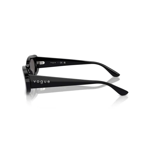 Vogue VO5582S W44/87 Black Black Smoke Γυαλιά Ηλίου 53-20-140
