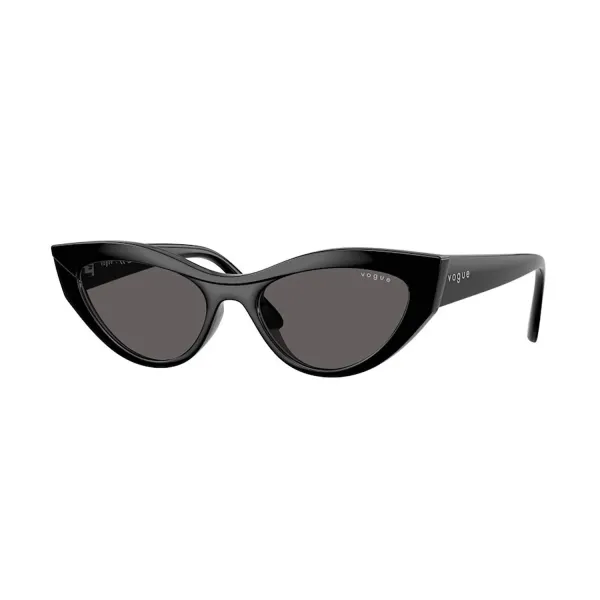 Vogue VO5637SU W44/87 Black Black Smoke Γυαλιά Ηλίου 52-17-140
