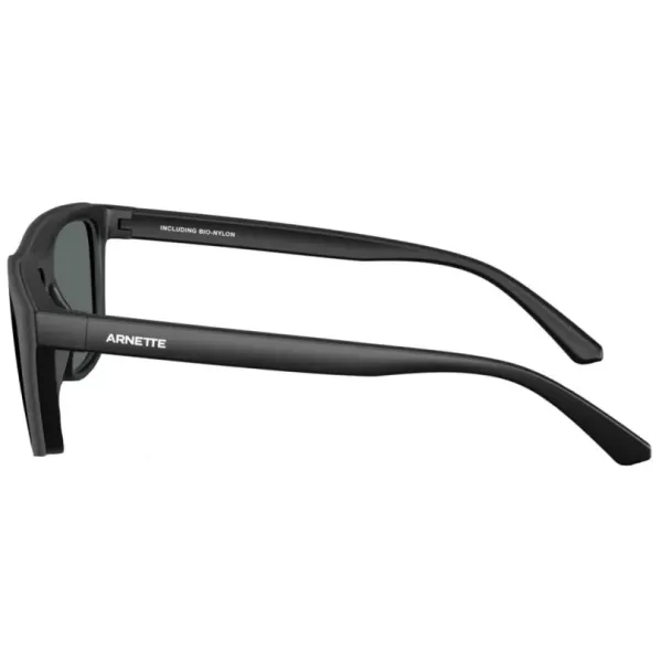 Arnette AN4376 27581W Matte Black Clear με Clip-On Γυαλιά Ηλίου 55-17-145